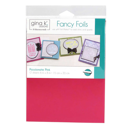 Gina K Designs Fancy Foil Sheets (available in 14 colours)